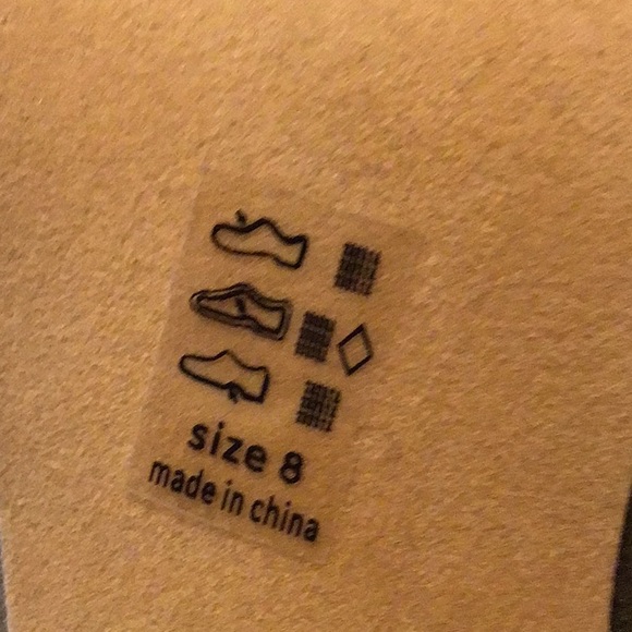 MICHAEL ANTONIO OLIVE GREEN SUEDE ANKLE HEEL BOOTS SZ 8 - Picture 9 of 16